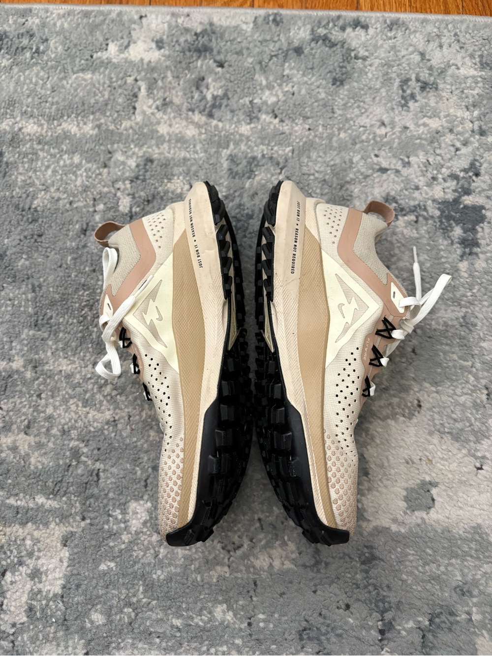 Nike React Pegasus Trail 4 Running Sneakers, Women’s 7.5 in Sanddrift - Picture 9 of 11